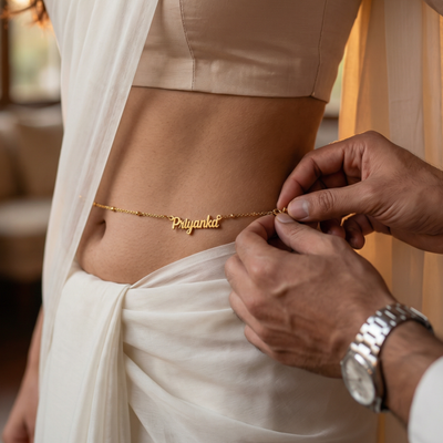 Signature Script Name Waist Chain