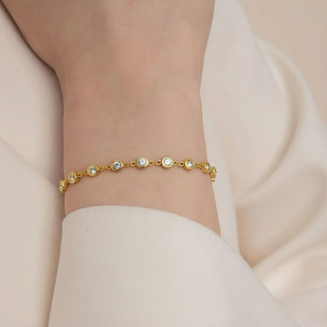 Sparkle Radiant Link Bracelet