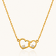 Linked Hearts Necklace