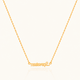 Malayalam Script Name Necklace