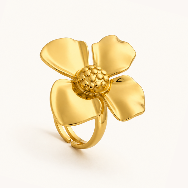 Petal Bloom ring - 18k Gold (Demi Fine)