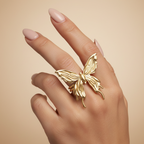 Fluttera ring - 18k Gold (Demi Fine)