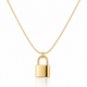 Vintage Lock Charm Necklace