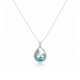 Aquatic Droplet Pearl Necklace