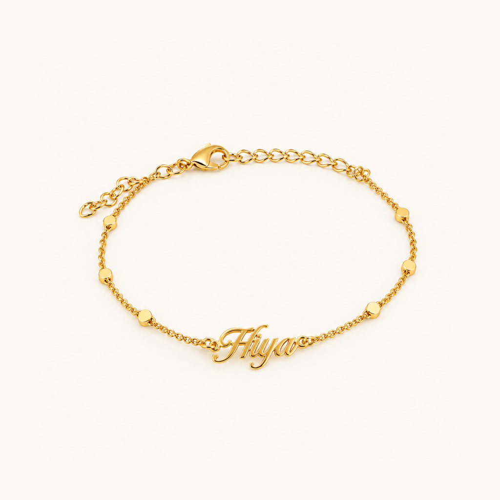 Custom Cursive Name Bracelet