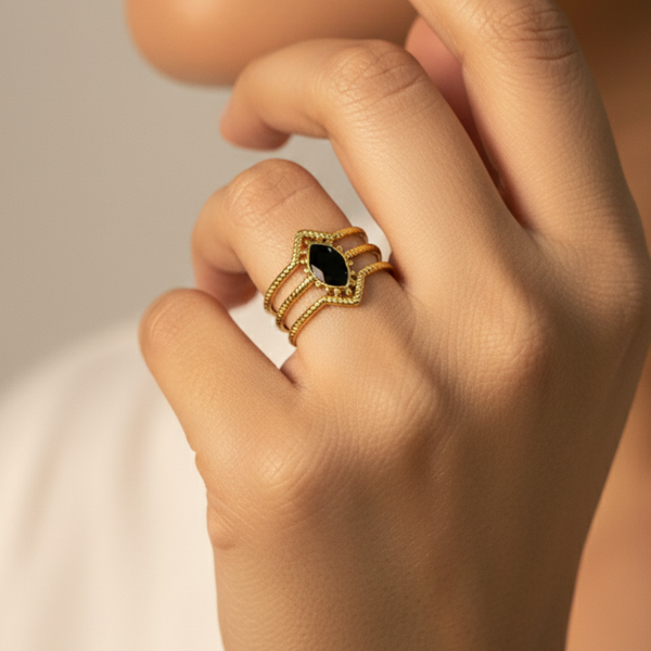 Eclipse Charm Ring