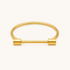 Sleek Bar Kada - 18k Gold (Demi Fine)
