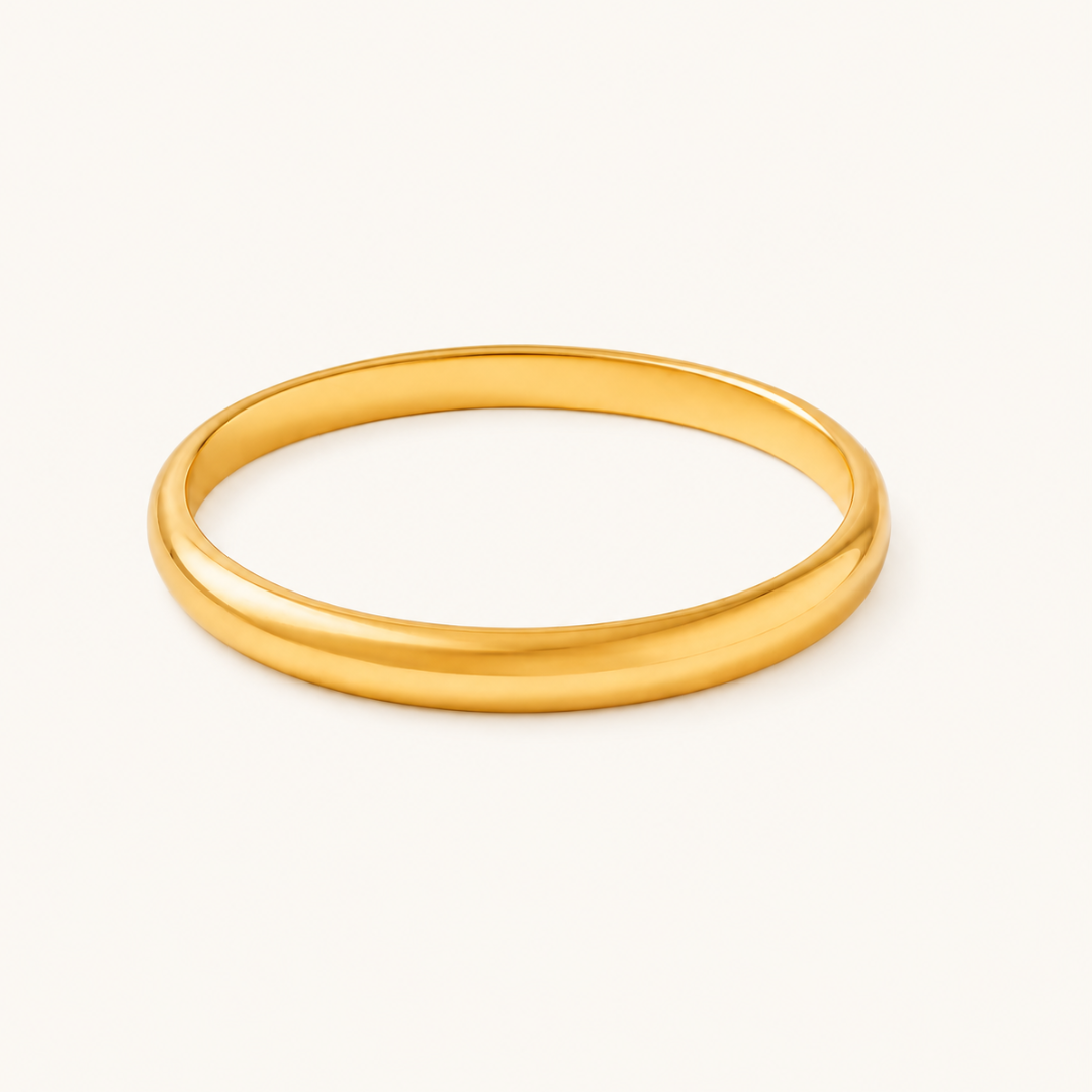 Sleek Curve Kada - 18k Gold (Demi Fine)