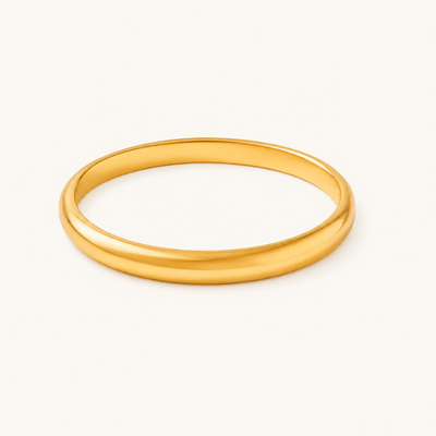 Sleek Curve Kada - 18k Gold (Demi Fine)