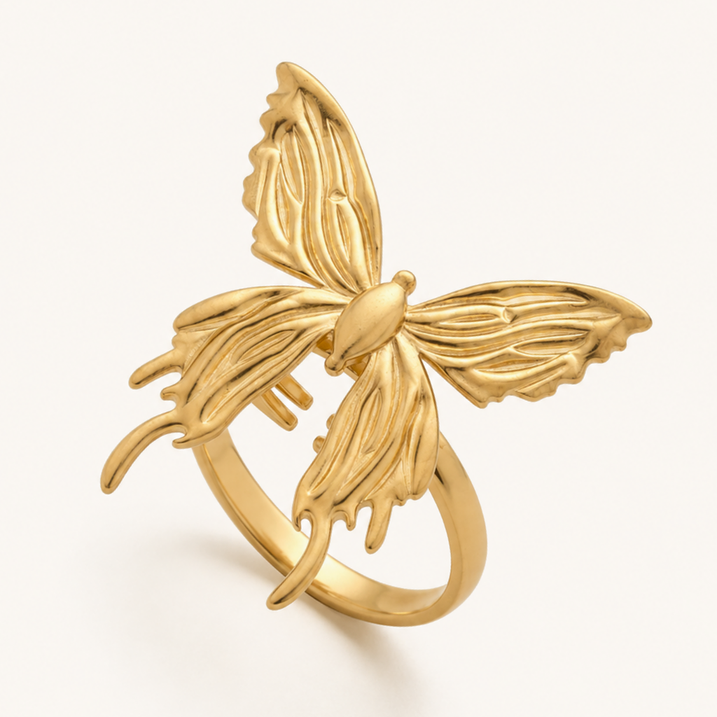 Fluttera ring - 18k Gold (Demi Fine)