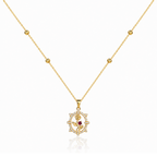 Rose Crush  Necklace - 18k Gold (Demi Fine)