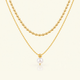 Lustre Necklace - 18K Gold (Demi Fine)