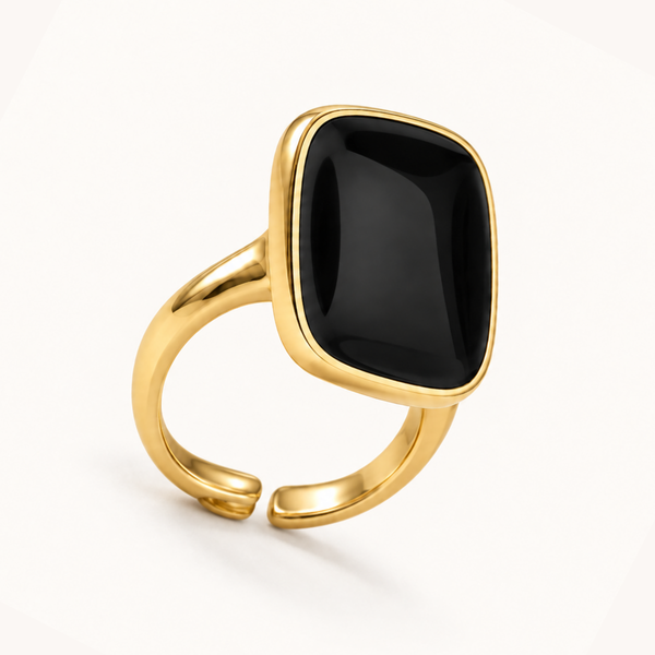 Midnight Bloom ring - 18k Gold (Demi Fine)