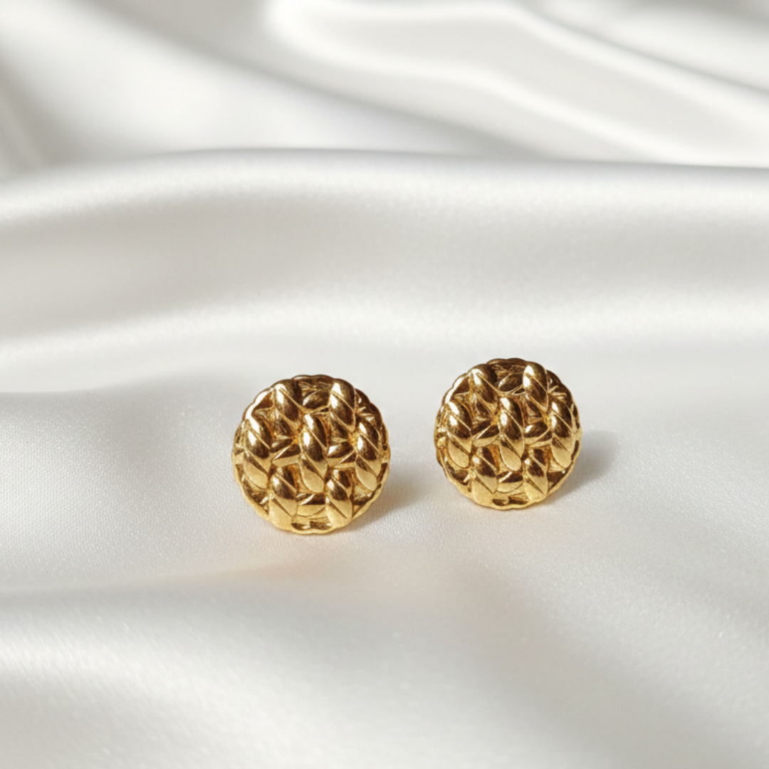 Elegant Discoid Earrings