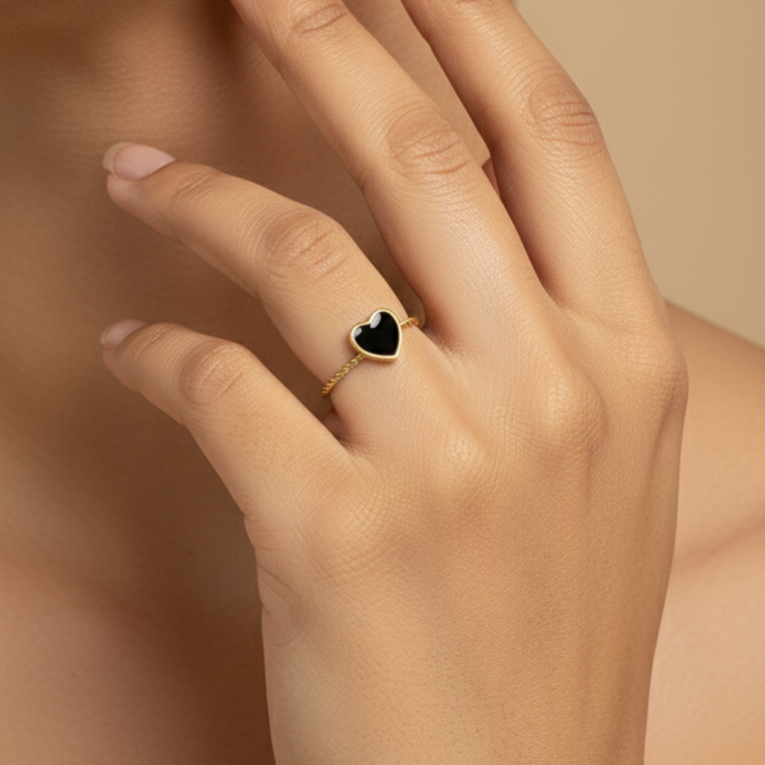 Heart of Shadows Ring