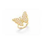 Pearlwing ring - 18k Gold (Demi Fine)