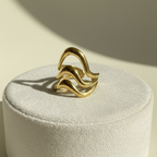 lucid Curve Ring - 18k Gold (Demi Fine)