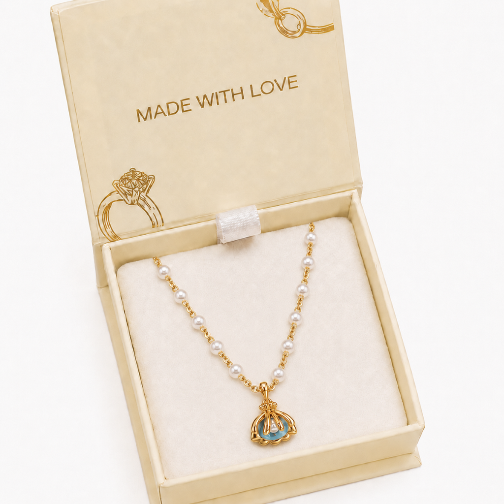 Pearl Ocean Bloom Necklace