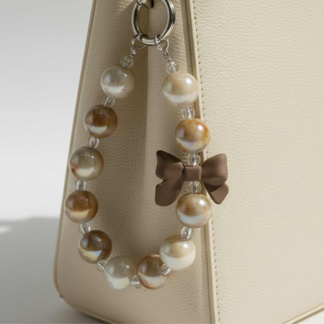Classic Pearl Bow Charm