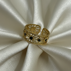 Golden Sun Ring - 18k Gold (Demi Fine)