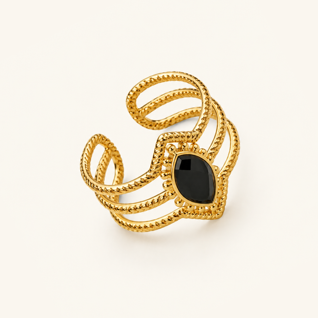 Royal Shadow Ring - 18k Gold (Demi Fine)