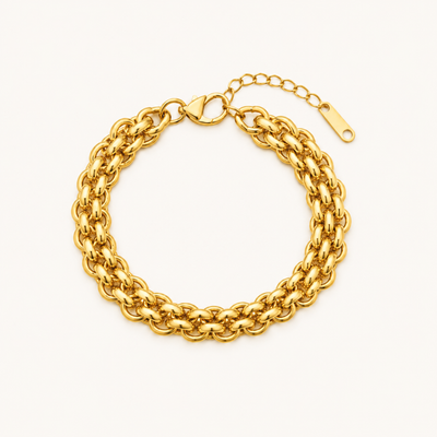 Heritage Luxe Bracelet - 18k Gold (Demi Fine)