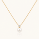 Pearl Grace Necklace - 18K Gold (Demi Fine)