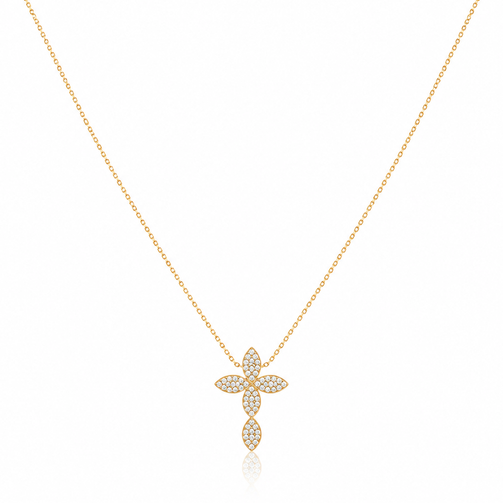 Florelle Necklace - 18K Gold (Demi Fine)
