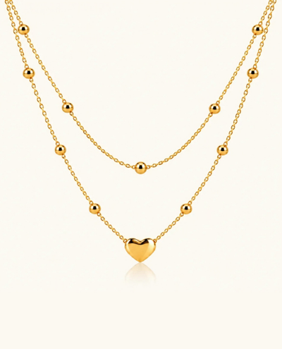 Amora Necklace - 18K Gold (Demi Fine)