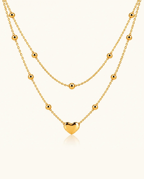 Amora Necklace - 18K Gold (Demi Fine)