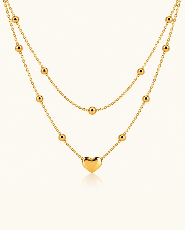 Amora Necklace - 18K Gold (Demi Fine)