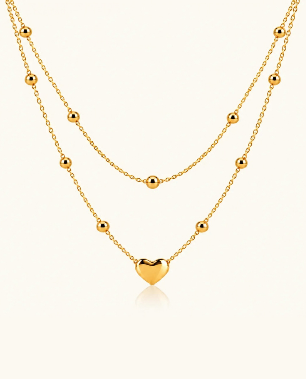 Amora Necklace - 18K Gold (Demi Fine)