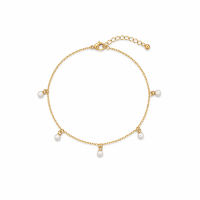 Pearl Drop Minimalist Bracelet
