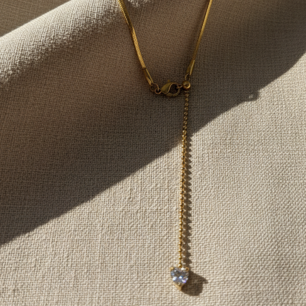 Snake Bone 18K Gold-plated Necklace