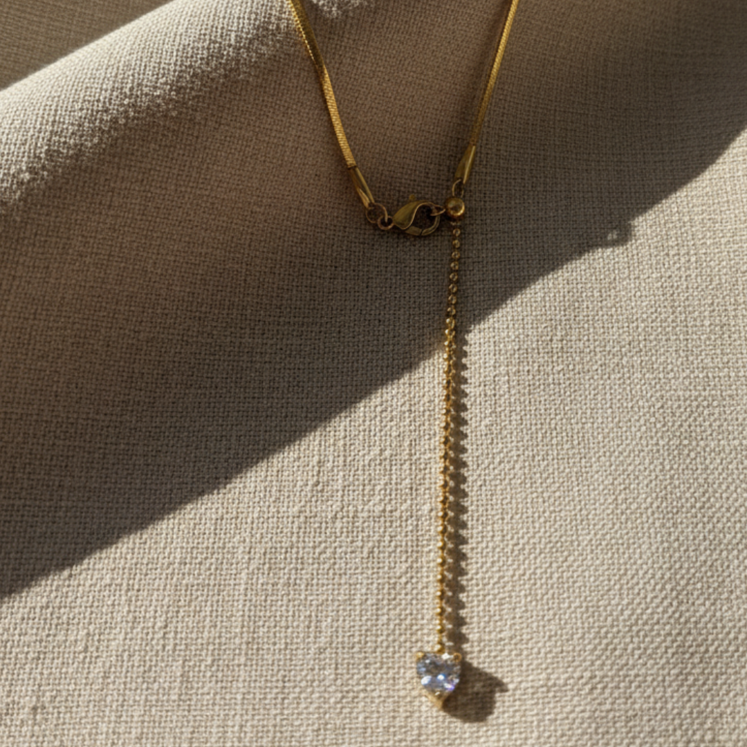 Snake Bone 18K Gold-plated Necklace