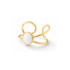 Luna Loop Ring - 18k Gold (Demi Fine)
