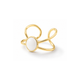 Twin Loop Elegance Ring