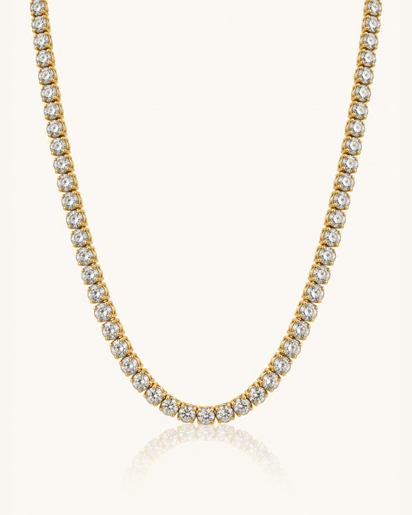 Sterling Zircon Diamonds Necklace