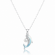 Dancing Dolphin Pearl Necklace