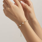 Pearl Layer Bracelet - 18k Gold (Demi Fine)