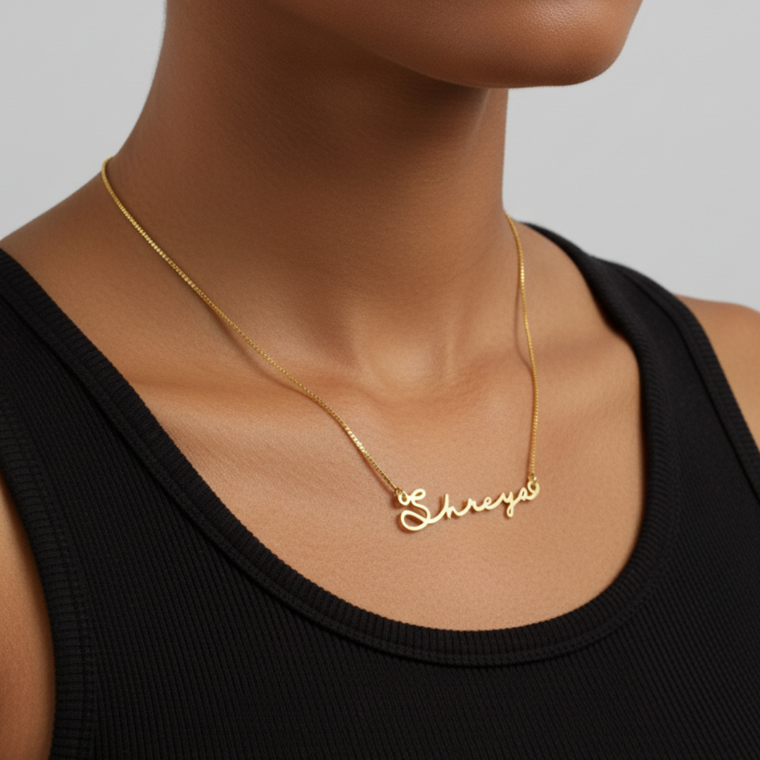 Bold And Beautiful Name Necklace