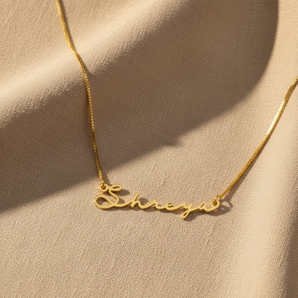 Bold And Beautiful Name Necklace