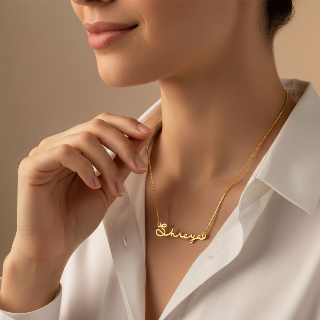 Bold And Beautiful Name Necklace