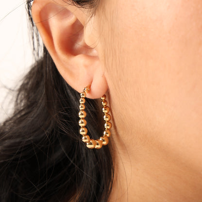 Gilded Laps Earrings