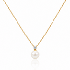Pearl Grace Necklace - 18K Gold (Demi Fine)