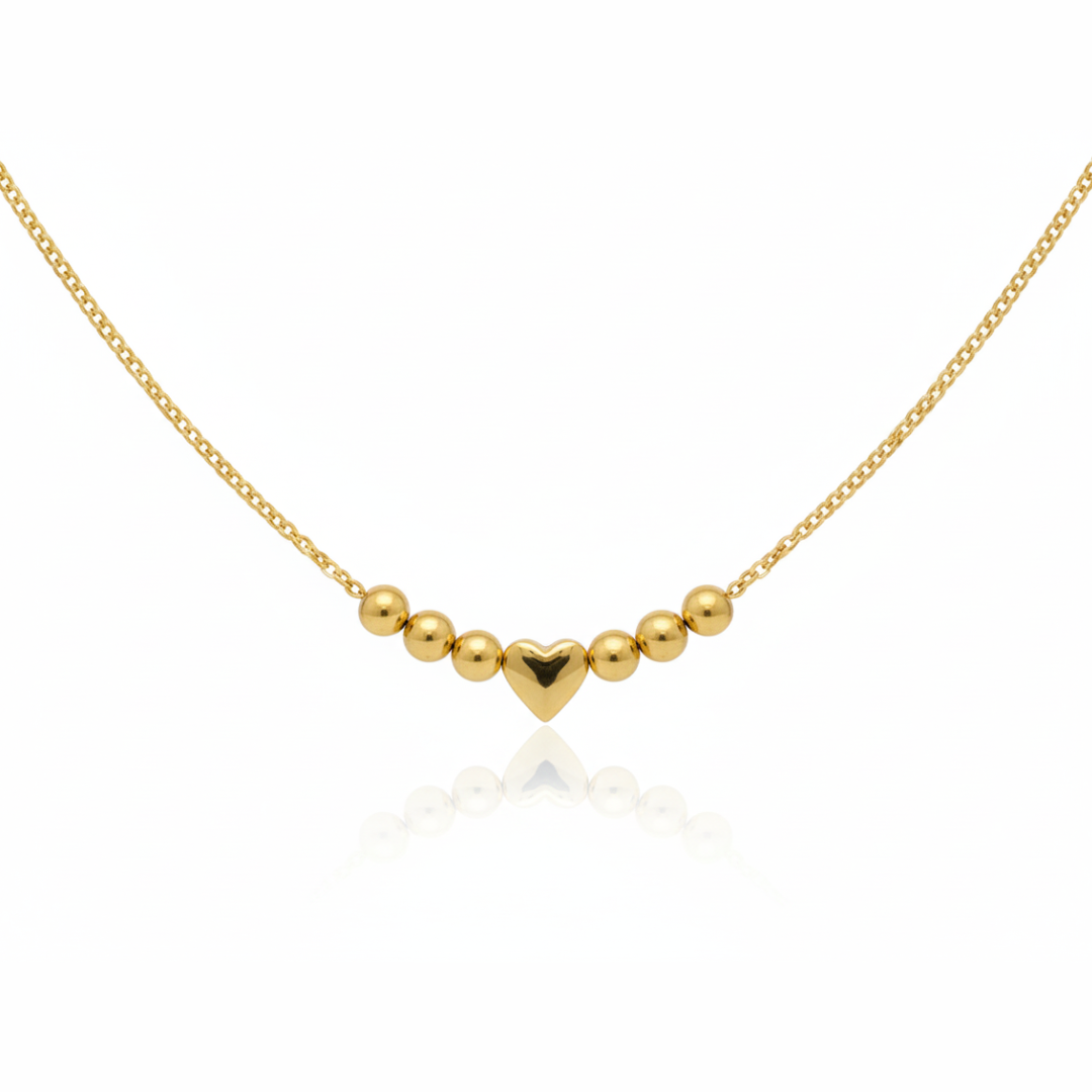 Tiny Heart Bead Waist Chain