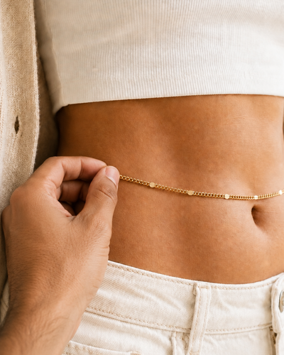 Obsidian Luxe Waist Chain