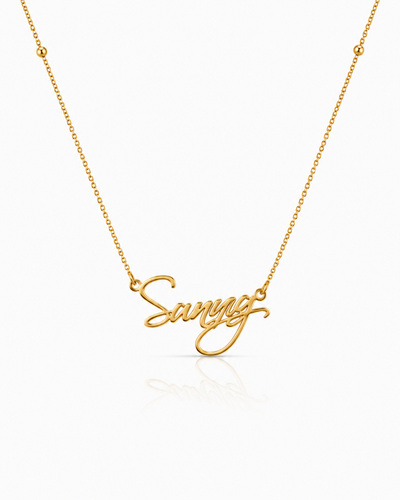 Calligraphy Name Necklace