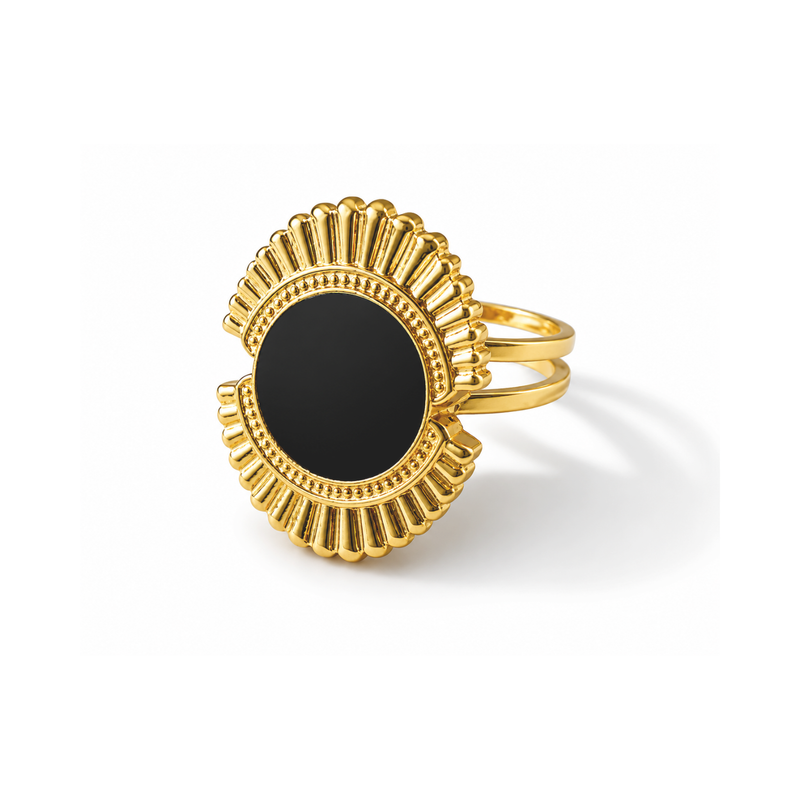 Black Pearl Royale Ring