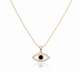 Evil Eye Zircon Diamond Necklace